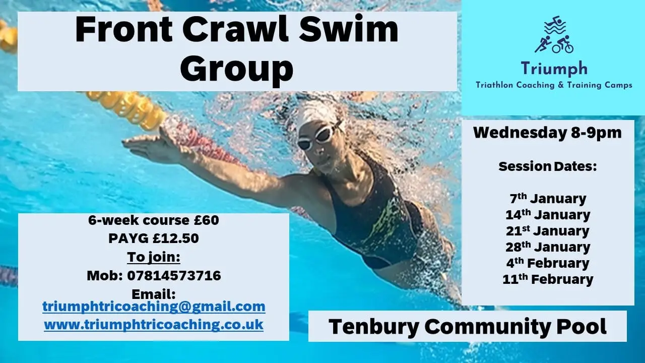 Front Crawl Swim Group - 6 week course starting 7th January